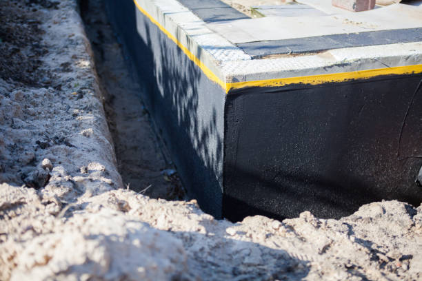 Professional Crawl Space Encapsulation technician working in Furlong, PA
